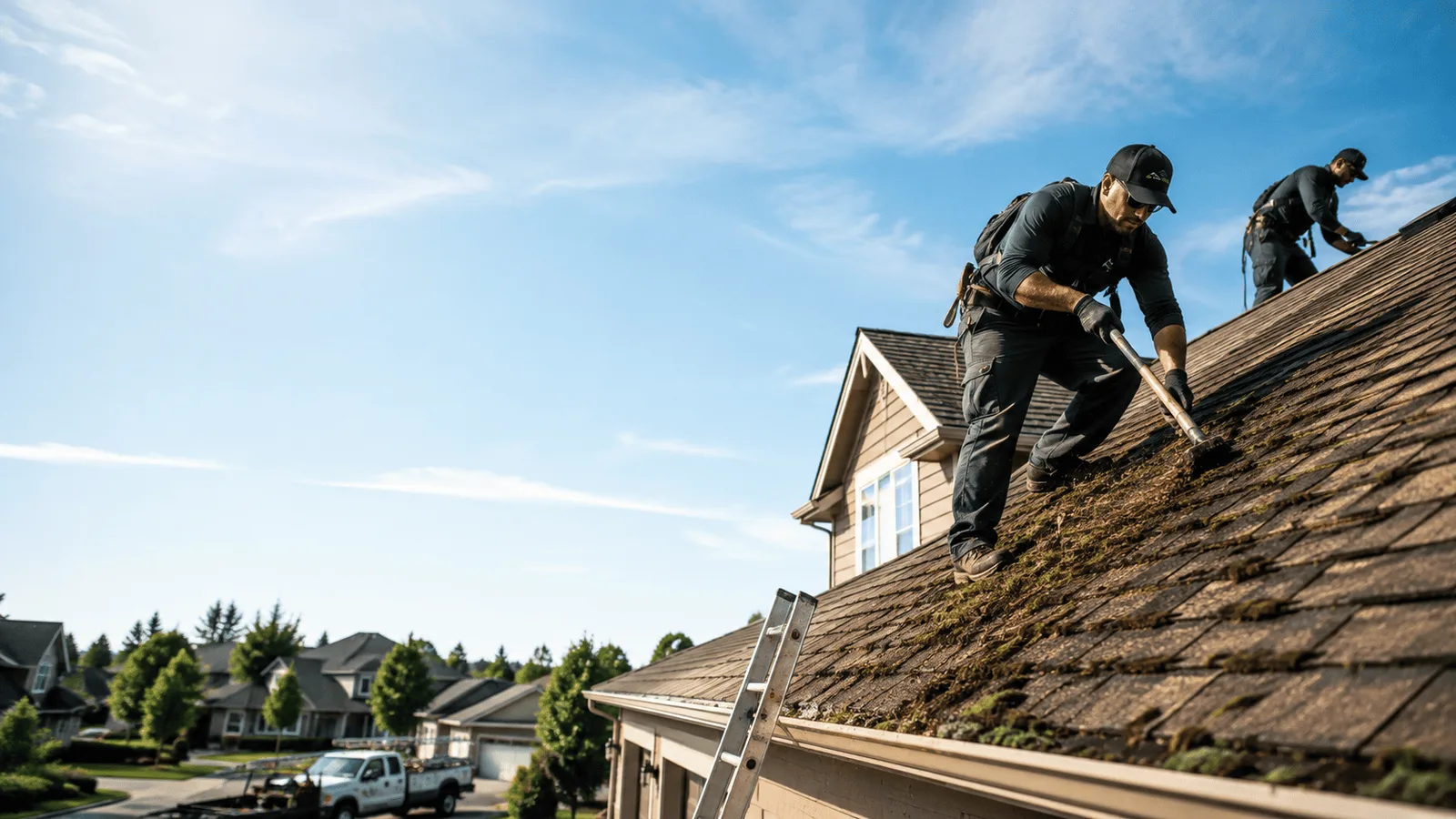 Roof Moss Removal in Milton, LA near me